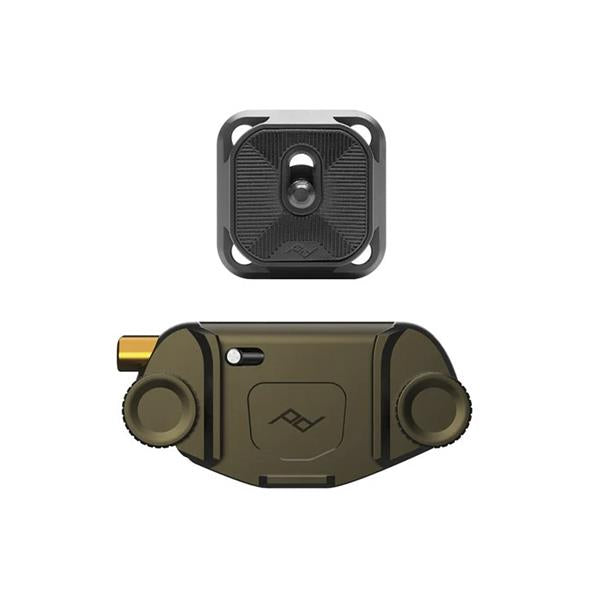 Peak Design Capture Camera Clip (v3) Silver with Standard Plate