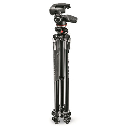 Manfrotto MK290DUA3-3W 290 Dual Aluminium Tripod and 3-Way Head Kit