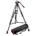 Manfrotto 546B Aluminium Twin Leg Tripod and 502 Fluid Head Kit
