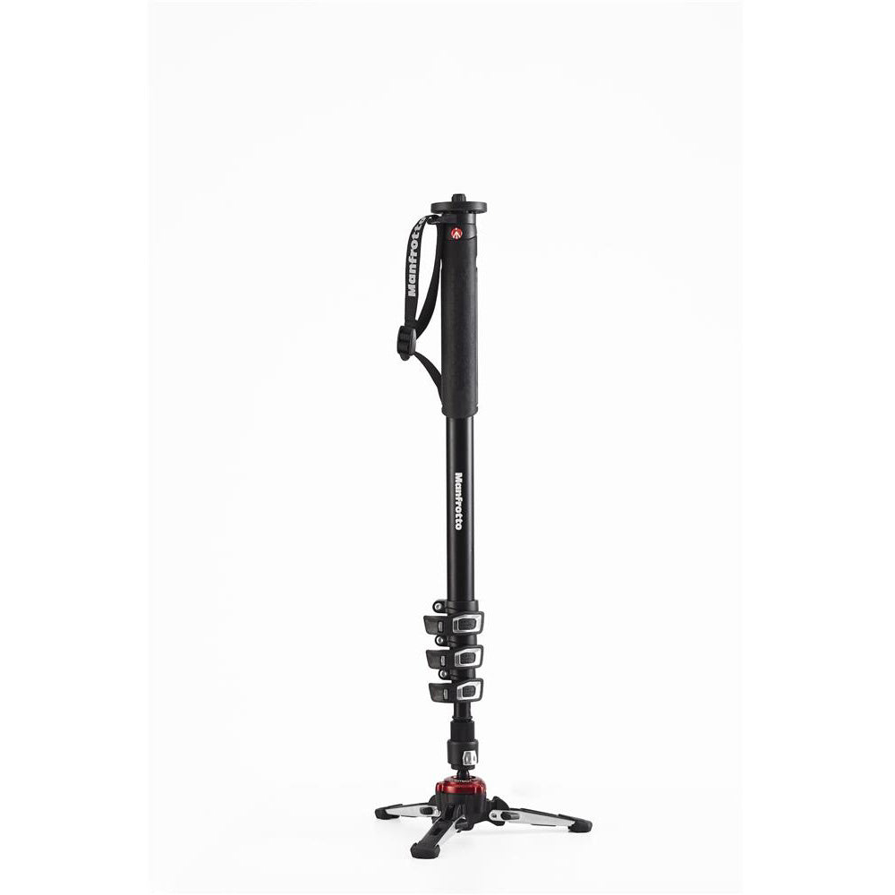 Manfrotto XPRO 4 Section Aluminium Video Monopod