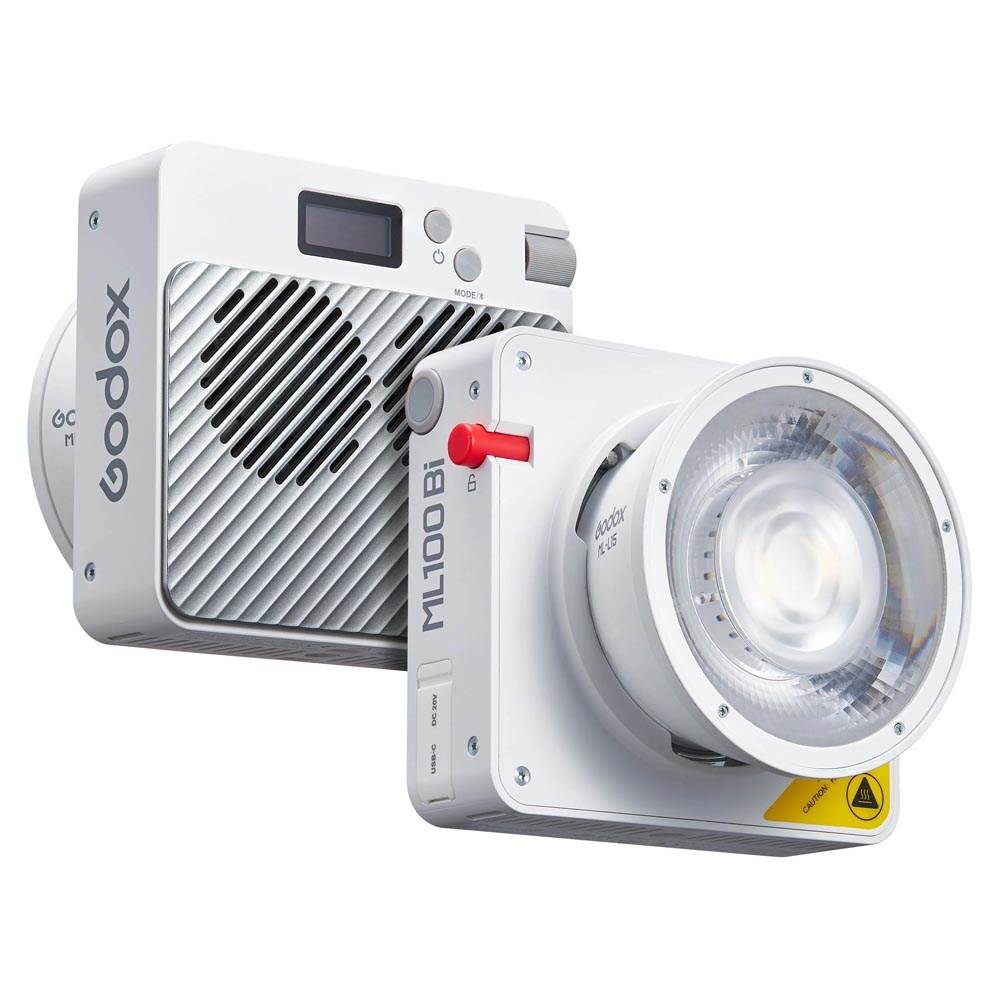 Godox ML100Bi Portable LED Video Light with Lens Reflector