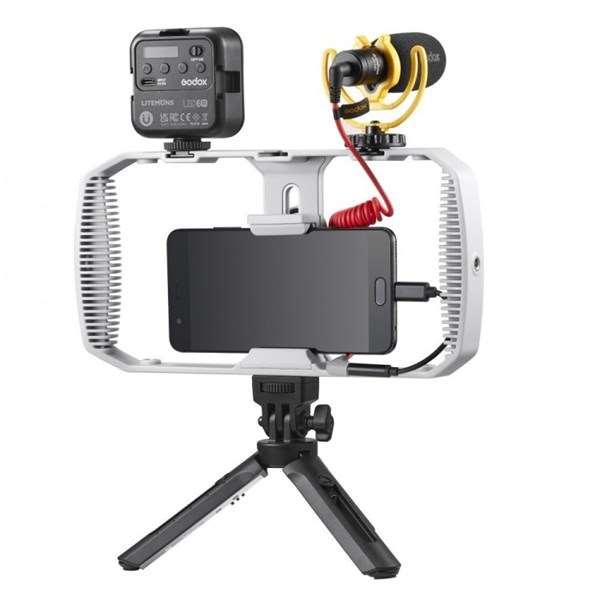 Godox VK1-LT Vlogging Kit for mobile devices with Lightning port