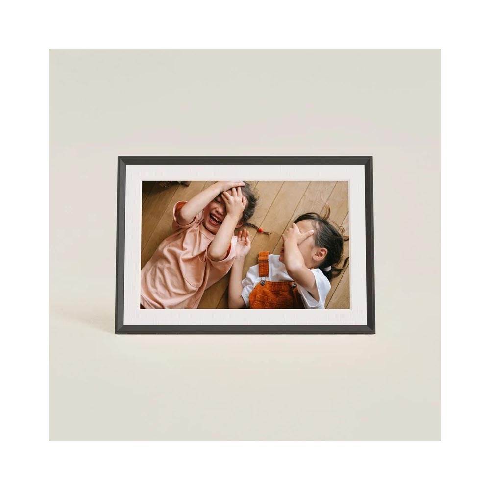 Aura Carver Mat 10.1-inch Digital Picture Frame Clay with White Mat