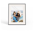 Aspen Digital Picture Frame by Aura Ink (Black) with Paper Mat