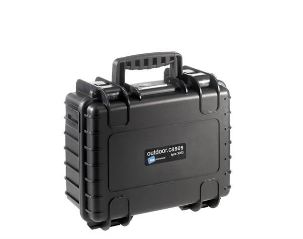 B&W International type 3000 Hard Case Black with foam