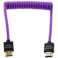Kondor Blue Gerald Undone HDMI to HDMI 2.0 Cable 12 to 24-Inch Purple