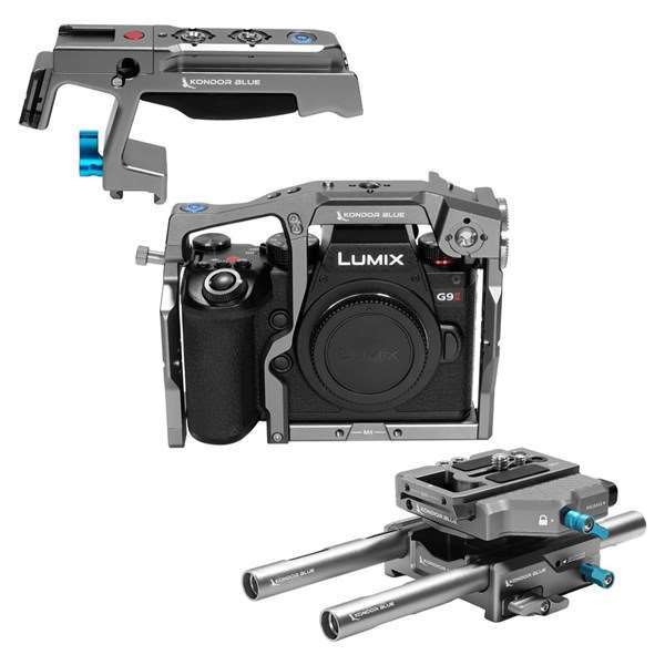 Kondor Blue Panasonic Lumix G9 II Base Rig MKII Space Grey