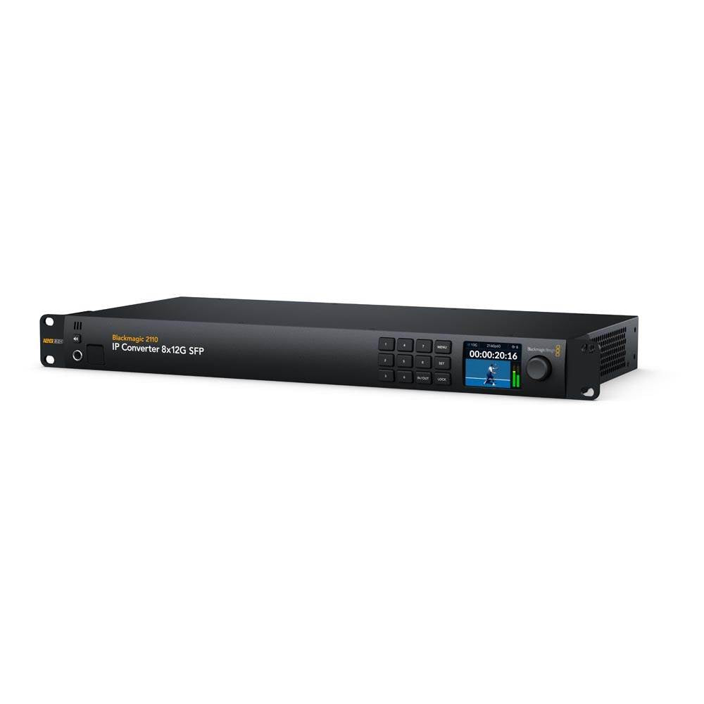 Blackmagic 2110 IP Converter 8x12G SFP