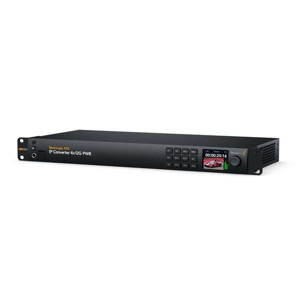 Blackmagic 2110 IP Converter 4x12G PWR