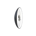 Elinchrom 44cm Beauty Dish White with Deflectors Dark Grey