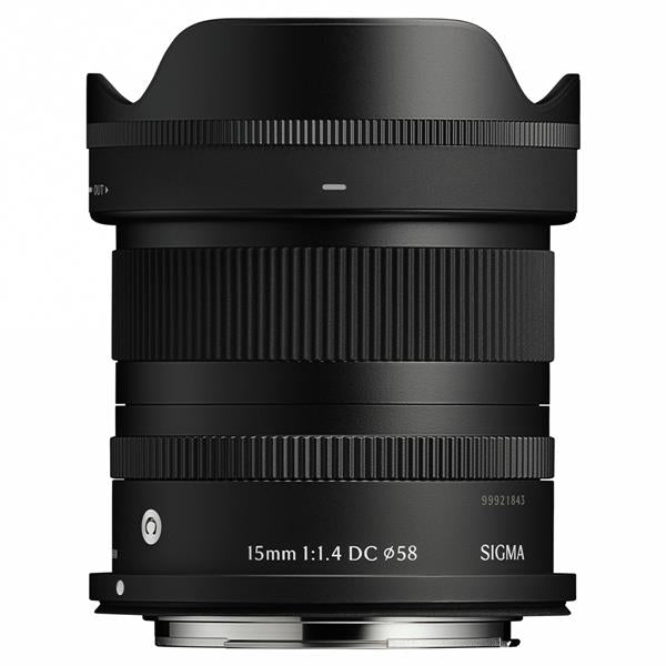 Sigma 15mm f/1.4 DC Contemporary Lens for Fujifilm X Mount