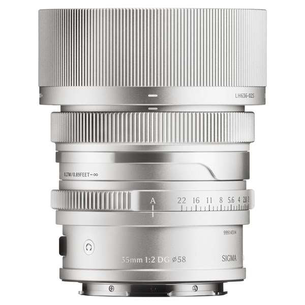 Sigma 35mm f/2 DG Contemporary Lens Silver for L Mount