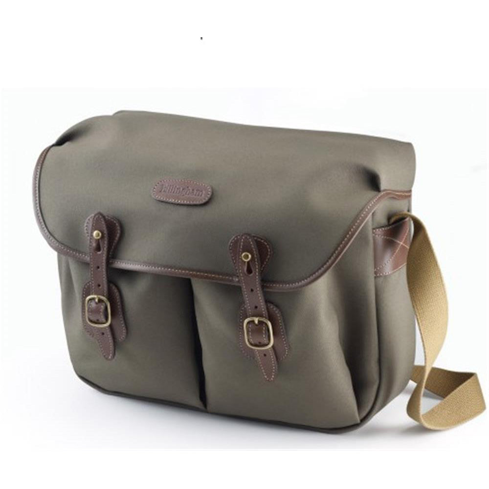 Billingham Hadley Large Shoulder Bag - Sage FibreNyte/Chocolate