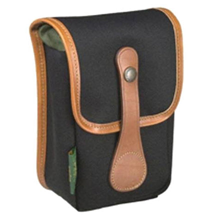 Billingham AVEA 5 Black Canvas/Tan Pocket