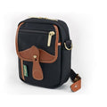 Billingham Compact Stowaway - Black Canvas/Tan
