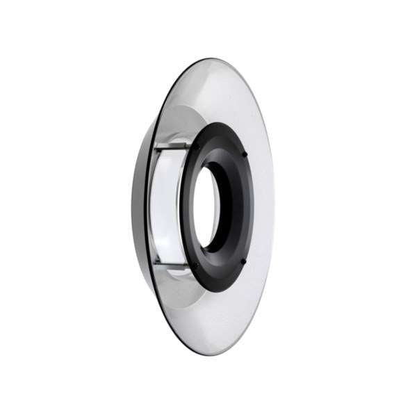 Broncolor soft reflector with UV protecting glass for Ringflash C