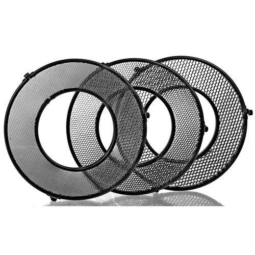 Broncolor honeycomb grids for Ringflash C, set of 3 pieces