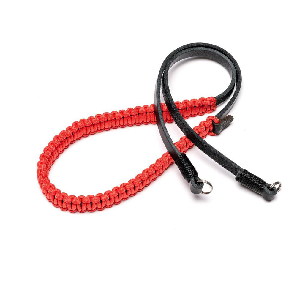 Leica Paracord Strap 126cm Black/Red by COOPH