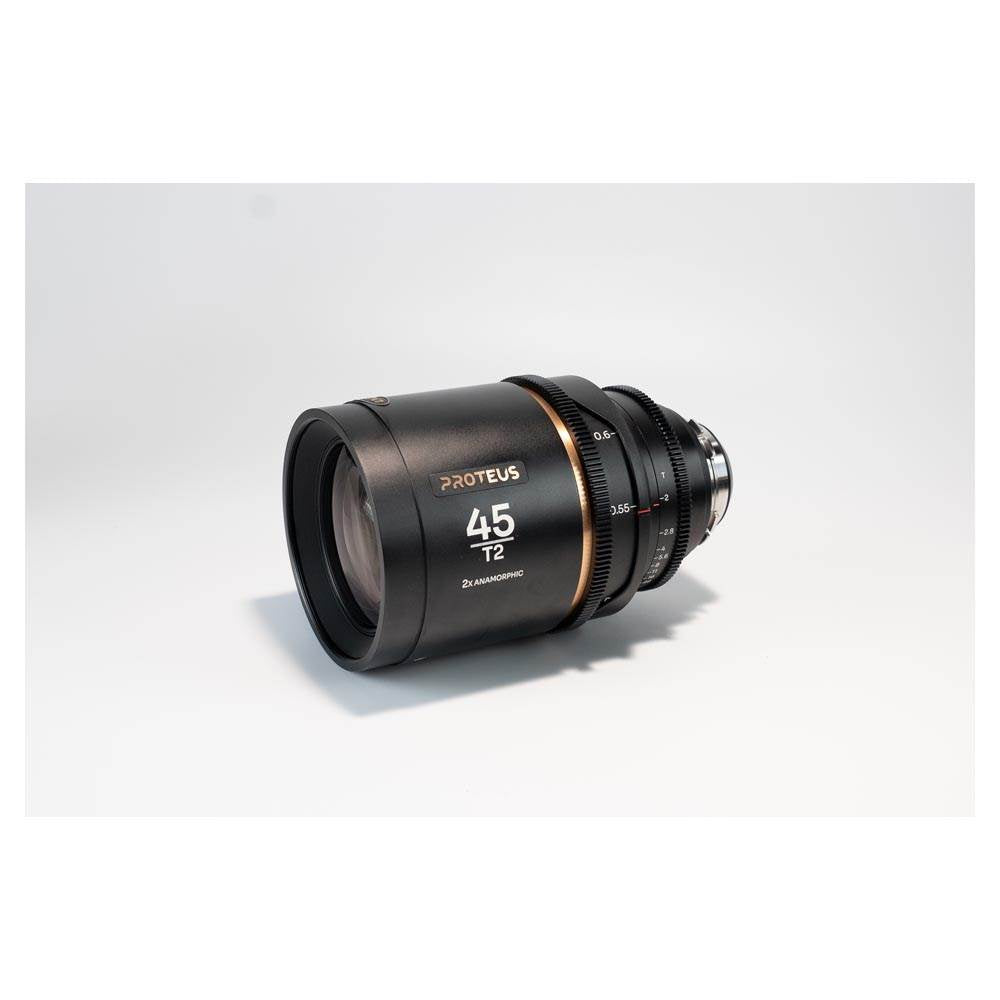 Laowa Proteus 45mm 2x Anamorphic T2 Lens in Feet/Amber Flare PL/EF