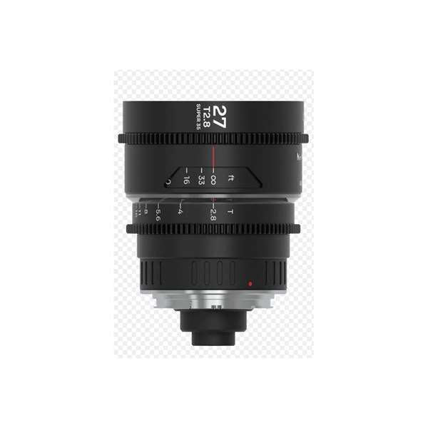 Laowa Nanomorph 27mm T2.8 1.5x S35 Anamorphic Lens Silver Flare PL/EF