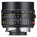 Leica Summicron-M 28mm f/2 ASPH Lens Black Anodised