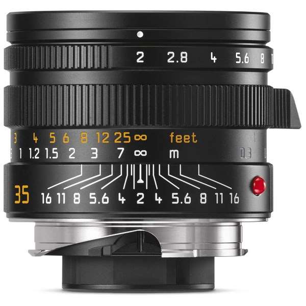 Leica Summilux M 35mm f/1.4 ASPH FLE Lens Silver Anodised