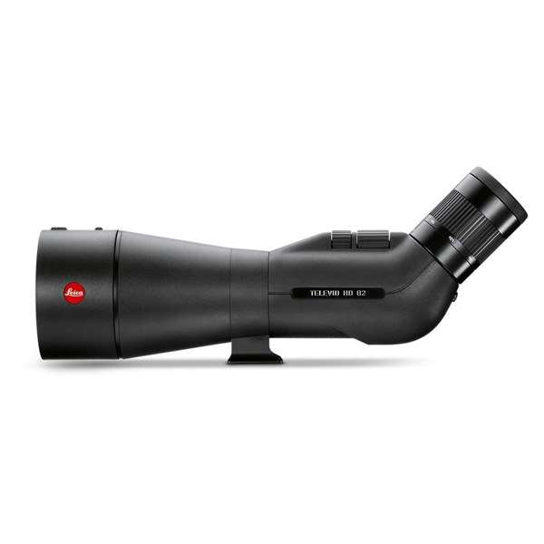 Leica Televid HD 82 Kit Angled View with Vario Eyepiece 20x-60x