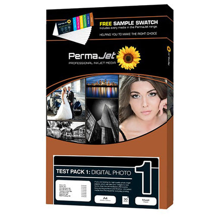 PermaJet Test Pack 1 - Digi Photo A4 27p