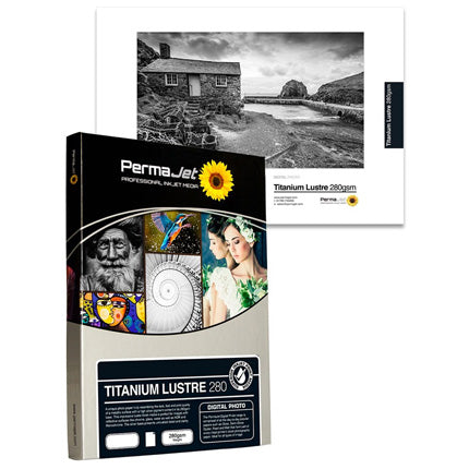 PermaJet Titanium Lustre Metallic 280gsm - 6x4 100 Pack