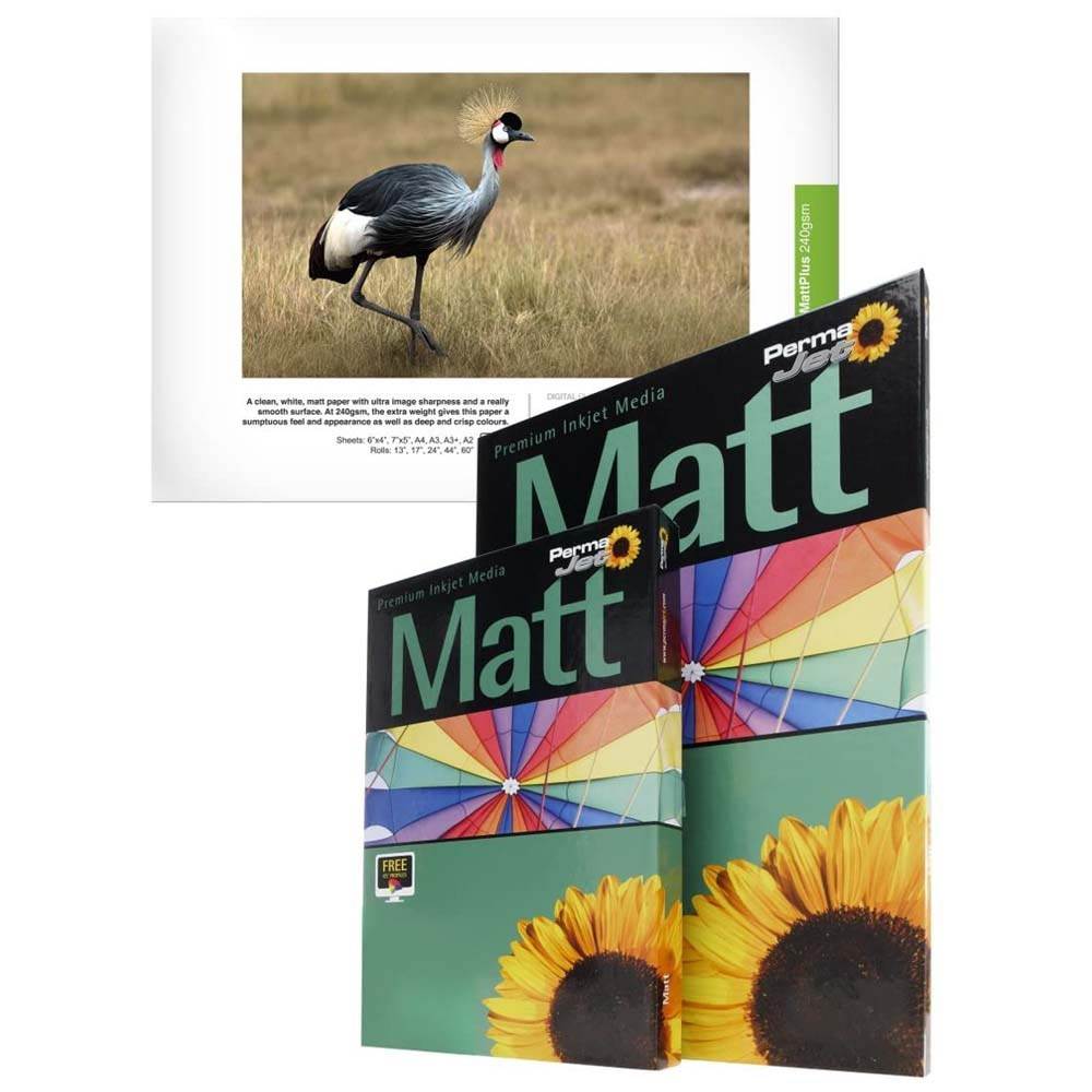 PermaJet Matt/Plus - 240gsm A4 500 Pack B2B