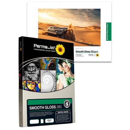 PermaJet Smooth Gloss 280 gsm A2 25 Pack