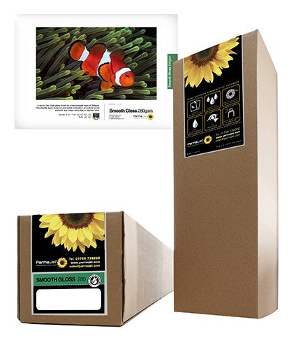 PermaJet Smooth Gloss 280 gsm 17 inch Roll 30m