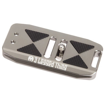 3 Legged Thing Ellie 85mm Base Plate Grey ARCA-Swiss