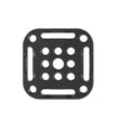 3 Legged Thing XPand 50 x 50mm Cheese Plate Black
