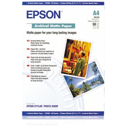 Epson Archival Matte Paper A3 50 sheets